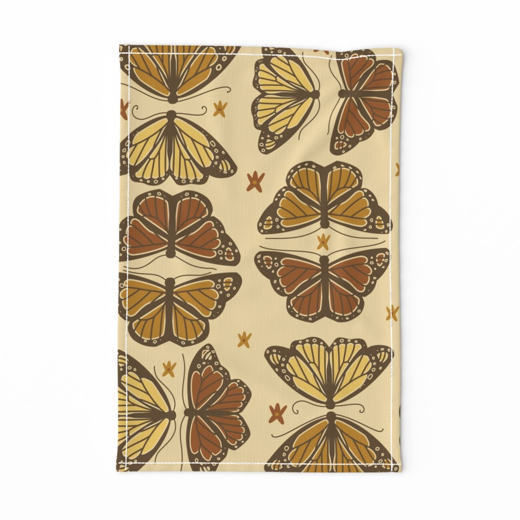Butterfly Tea Towel butterflies